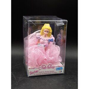 BARBIE Bath & Body Sponge 1997 New In Box Loofah